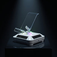 Rotating Display Stand Compact Solar Display Stand Double-Use for Retailers