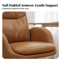 Modern design Highrear Managerial Chair 360-Degree rotate Office Furniture Thickly Padded pad Workplace Seating Ergonomic Design for Managerials, Remote Workers, Students, Workstation, Study Room