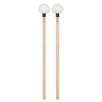 2 Pieces Maple Timpani Mallets with Felt Head Lightweight Timpani Mallet Soft Mallet with Felt Head General-Purpose for Students, Drummers, Orchestra