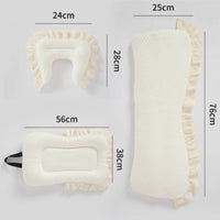 3 Pieces Pet Carriage Pad Anti Pet Carriage Liner Soft Padded Strollers Cover Guard