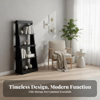 Vintage and design Foldable Ladder Shelf Folding Design shelving unit Space-Saving shelving unit Multifunctional for Apartment Dwellers, householders, Office Workers, Living Room, Bedroom, Balcony