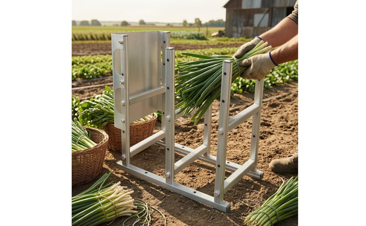 Vegetable Tying Rack Rectangular Base Adjustable Tying Rack Open Frame for Crops Fixing