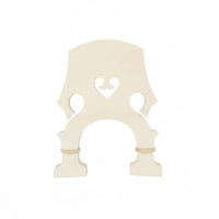 Adjustable Maple Bass Bridge Upright Bass Bridge Smooth Surface Instrument Part for Orchestra