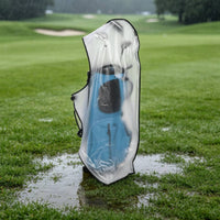 Frosted Golf Bag Rain Cover Dustproof Foldable Golf Bag Rain Cover Oversized for Rainy Weather, Outdoor