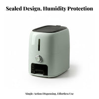 Airtight Seal Rice Storage Container Large Capacity Rice Box Included for Countertop, Cabinet