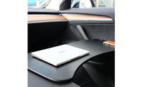 Foldable Car Work Table Multi-Functional Foldable Car Laptop Table Multifunctional Design Vehicle Eating and Work Desk for Electric Vehicle Owners