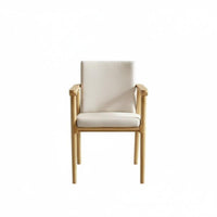 Spindle rear Chair hardwood Wood upper limbchair With upper limbrests Tapered Legs for Families, residents, Kitchen