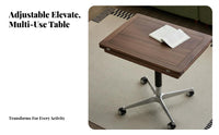 Transformable elevatingTop Table Multi-Functional Living Room Furniture Space-Saving