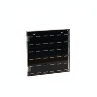 Guitar Pick Display Case Great Gift Idea Acrylic Plectrum Holder Stylish Decor Music Accessory for Guitarists, Artists, Studio