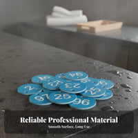 100 Pieces Flexible Sauna Key Badge Wristband Long-Lasting Locker Number Coil Keychain Assorted Colors Stretchable Wrist Coil with Number Badge Lightweight for Restaurant Employees, Business Operators, Saunas, Public Baths, Restaurants, Swimming Pools