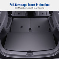 Genuine Leather Trunk Mat for Electric Vehicle Model YL, Full Coverage, Interior Accessory, Easy to Clean