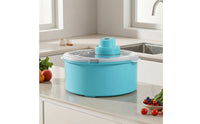 Salad Dryer Electric Vegetable Dryer Automatic Fruit Washer for Active Cooks, Families, Meal Prep