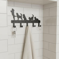 Animal Paw Hook Rack Decorative Pet Wall Hook Stylish Dog Leash Hanger for Entryway