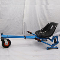 Spring-Supported Kart Frame with Seat Sleek Design Self-Propelled Kart Chassis Sturdy Vehicle Long-Lasting for DIY Builders, Hobbyists, Backyard Projects