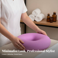 Silicone Face down Pillow Skin-Friendly Beauty Bed Face Cradle Non-Slip for Spas