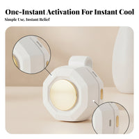 Compact Mini Clamp-on Fan Hanging Loop USB Rechargeable Mini Fan