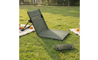 Three-Position Adjustable Folding Reclining Chair Compact Reclining Camping Chair Lightweight Foldable Lawn Recliner Oxford Cloth for Tent Use