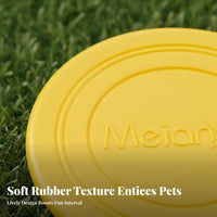 Floats on Water Dog Flying Disc Chew-Resistant Pet Flying Disc Long-Lasting for Dogs, Outdoor, Lake, Beach