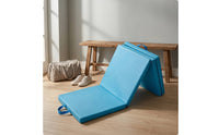 Exercise Mat with Handles Thick Foldable Exercise Mat for Gymnasts, Home Workouts