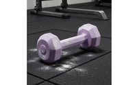 Single-Piece Molded Hex Dumbbells Non-Slip Grip PVC Dumbbells Hexagonal Hex Dumbbell Strength Training for Home Gym