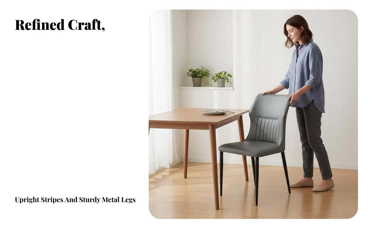Italian design Curved spine Upholstered Chair Light Luxury Design Curved spinerest Side Chair Padded Seat Home Seating Soft Upholstery for Interior Designers, Apartment Dwellers, Homeowners, Dining Room, Restaurant, Kitchen