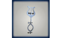 Adjustable Marching Lyre Handsunrestricted Sheet Music Clip with Clamp Sturdy Sheet Music Clip Portable for Rehearsals