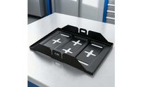 Sturdy Battery Tray with Clamp Long-Lasting Battery Tray with Hold down Clamp Anti-Vibration Hardware Corrosion-Resistant for DIY Mechanics