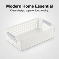Storage Basket for Kitchen, Organizer Basket for Dorm Room, Utility Basket for Office Supply, Storage Container for Pantry Organization
