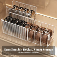 Expandable Belt Box Extendable Adjustable Belt Box Clear View for Womale, Adults