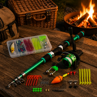 fishing rod and tackle kit