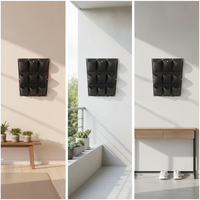 Wall-Mounted Planting Bags for Home Decor, Air Purifying Plant Pockets