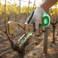 Labor Saving Tapener Easy to Use Plant Tying Machine Metal Build Vine Tying Machine Secure Connection for Vineyard, Greenhouse, Garden