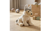 Husky Stuffed Animal Soft Husky Stuffed Toy Dog Plushie Fuzzy Stuffed Dog Cuddly for Children, Bed, Nursery