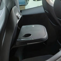 Foldable Car Tray with Cup Holder Portable Car Back Seat Tray Table Slim for Road Trippers