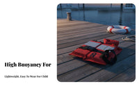 Kayaking Flotation Vest Adjustable Straps Watersports Buoyancy Aid Mature Safety Vest Fast-Release Buckles for Kayakers