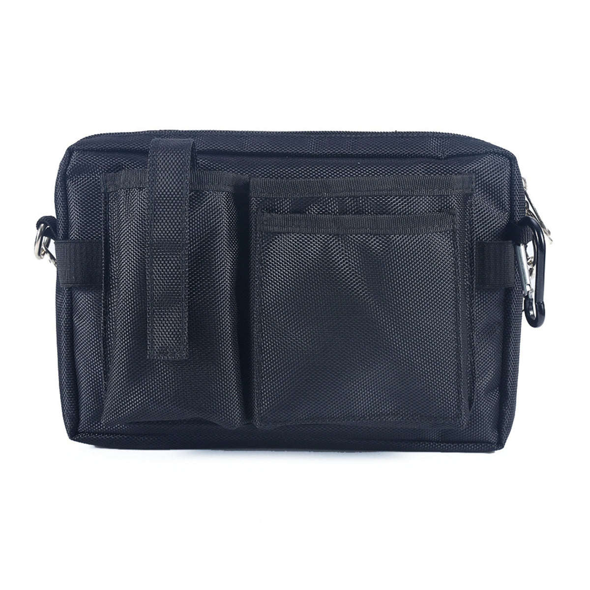 Compact Utility Pouch Waist Tool Bag Rectangular Tool Waist Bag Zippered Multiple Pockets for Work Place