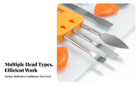 Screen Removal Tool Professional Grade Metal Double-Ended Prying Tool for DIY Enthusiasts, Professionals