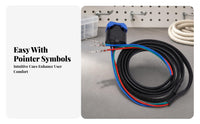 Blue Thumb Cap Trim and Tilt Switch Assembly Black Housing Outboard Trim Tilt Switch Wired Marine Part Direct Replacement
