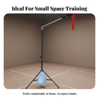 Badminton Smash Builds Muscle Memory Badminton Swing Easy to Assemble Tennis Swing Practice Aid for Beginners, Athletes, Home, Indoor