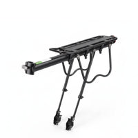 Aluminum Alloy Bike Rack with Quick-Release Clamps Lightweight Rear Rack with Support Arms Sturdy Long-Lasting for Commuters, Cyclists, Commuting, Touring