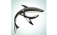 Scratch-Scratchless Shark Guitar Capo Spring-Loaded Shark Capo Shiny Accessory Rapid-Switch for Guitarists, Stage, Practice