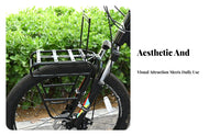 Mountain Bike Front Rack Long-Lasting Construction Front Bike Rack Easy to Install Side Protection Rails for Commuters