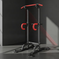 Standing Pull up Bar Freestanding Pull-up Bar Adjustable Height Strength Station for Adults, Home Gym, Living Room