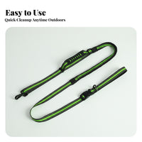 Metal Clips Hands Free Dog Leash Long-Lasting Waist Dog Leash Non Bungee for Hiking