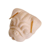 Novelty Shape Pug Dog Toothpaste Cap Easy to Use Bathroom Accessory Long-Lasting