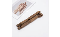 Wooden Mannequin Arm Poseable Wooden Mannequin Arms with Hands Articulated Articulated Hand Model for Illustrators, Jewelers, Sketching, Art Studio