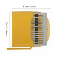 Interchangeable Circular Knitting Compact for Knitters, Crafters