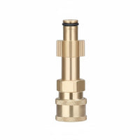 1/4 Inch Quick Connect Adapter Long-Lasting Construction to Quick Connect Converter Brass Hose Fitting