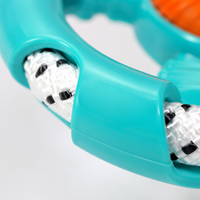 Dog Toy, Chew Toy, Ball, Rubber, Durable, Floats in Water, Relieves Lack of Exercise, For Puppies to Large Dogs, Blue, Orange