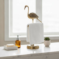 hoist Towel Stand Freestanding Countertop Towel Rack Decorative Hardware for Vanity